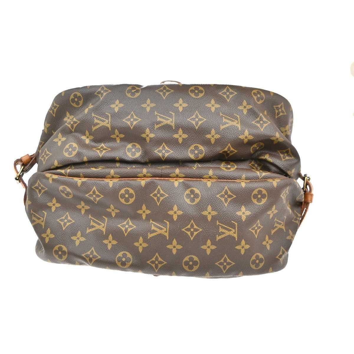 LOUIS VUITTON Saumur 35 Shoulder Bag Monogram Leather BN France M42254 87EG370
