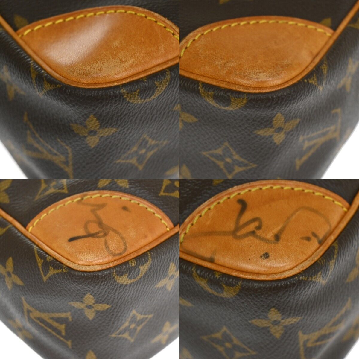 LOUIS VUITTON Trocadero 30 Shoulder Bag Monogram Leather Brown M51272 32EA282