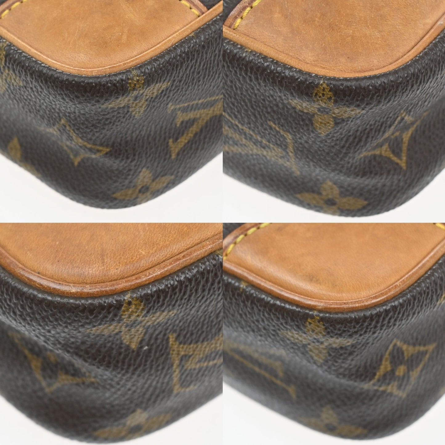 LOUIS VUITTON Trocadero 24 Shoulder Bag Monogram Leather Brown M51276 34MA660