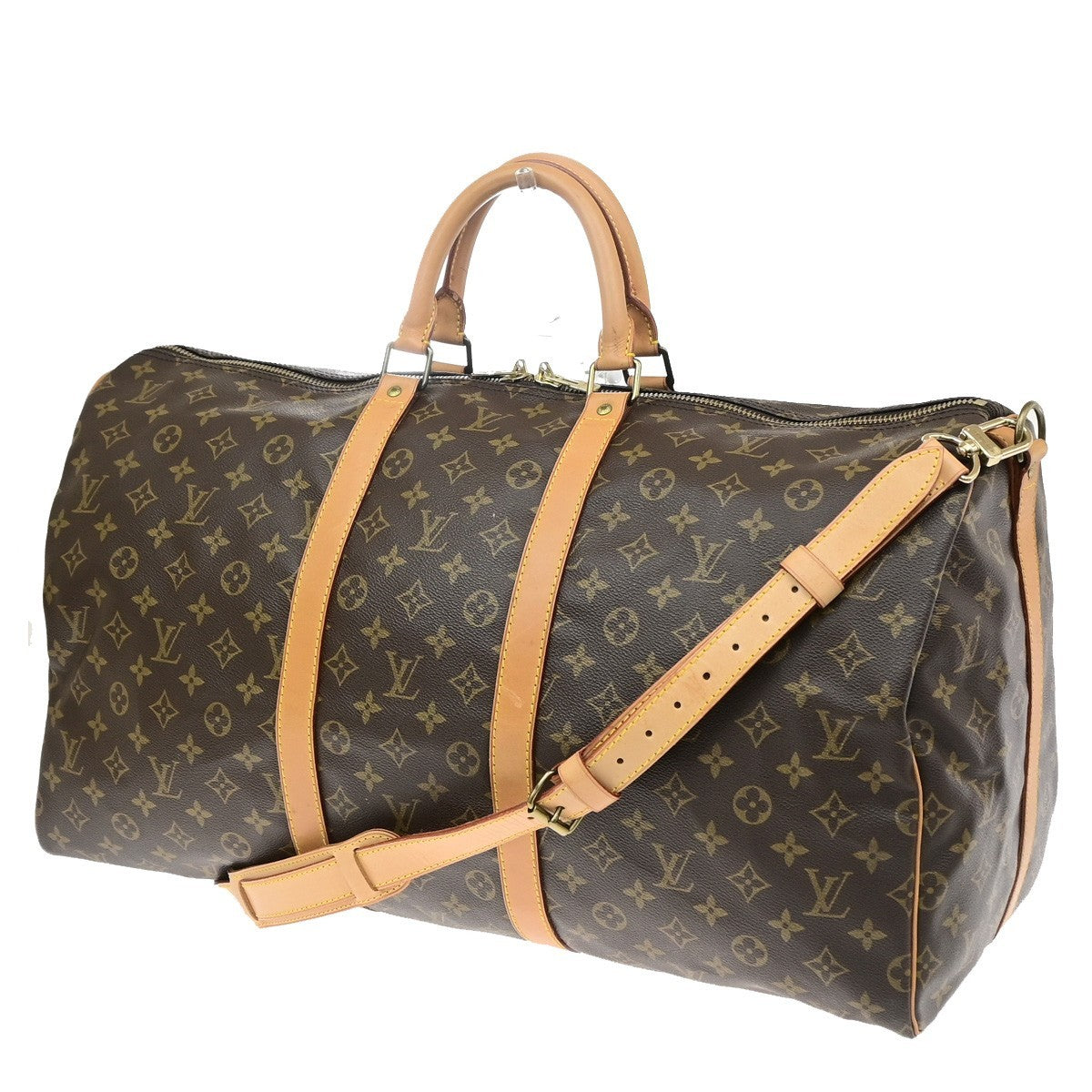 LOUIS VUITTON Keepall Bandouliere 55 Travel Hand Bag Monogram BN M41414 55SA160