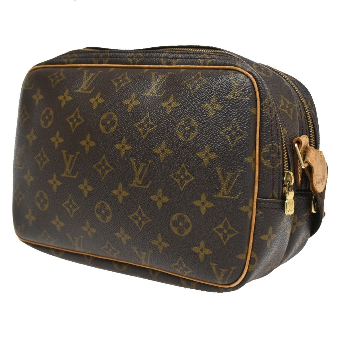 LOUIS VUITTON Reporter PM Crossbody Shoulder Bag Monogram Leather M45254 31KB674