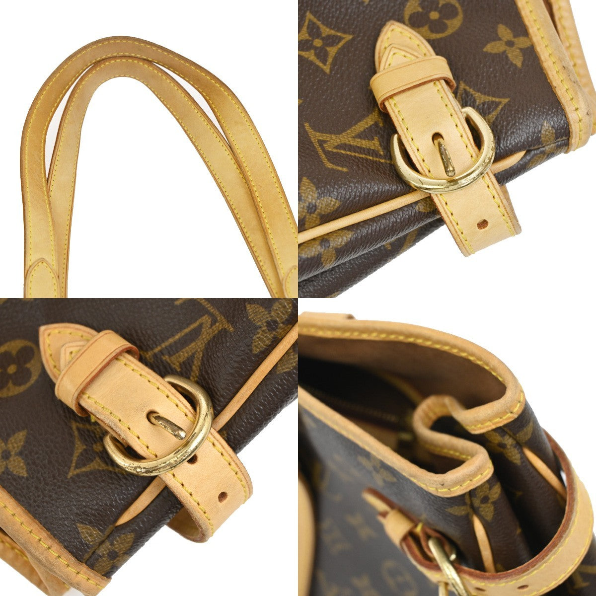 LOUIS VUITTON Batignolles Horizontal Shoulder Bag Monogram Brown M51154 73PA026