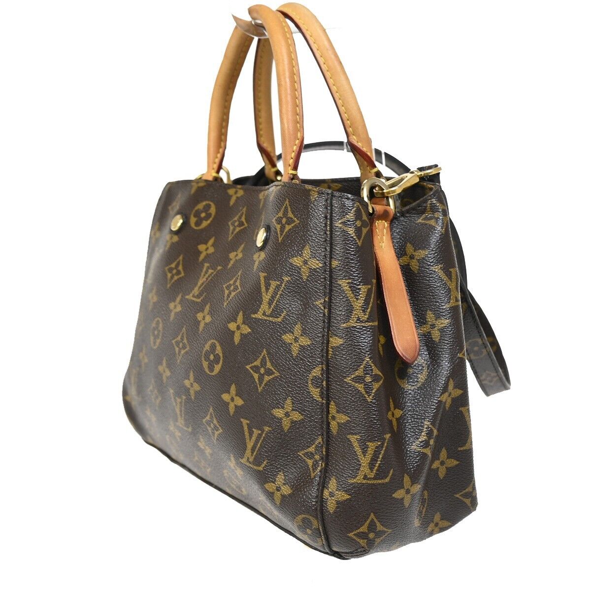 LOUIS VUITTON Montaigne BB Hand shoulder bag Monogram Leather BN M41055 23SH748