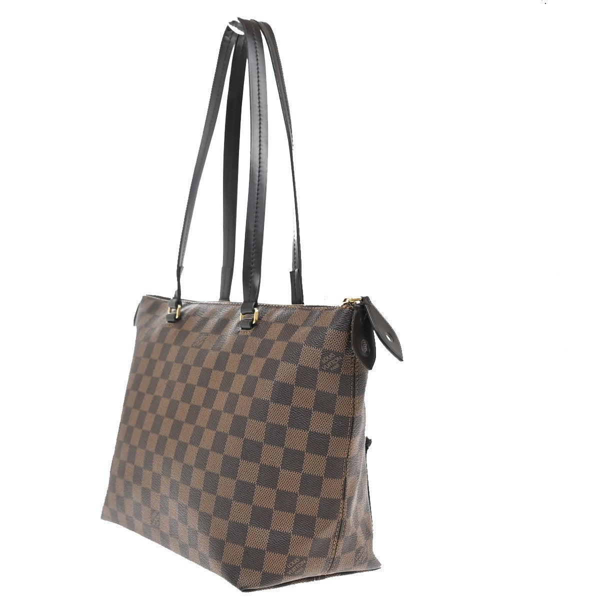 LOUIS VUITTON LV Iena PM Shoulder Bag Damier Ebene Leather Brown N41012 23EG094