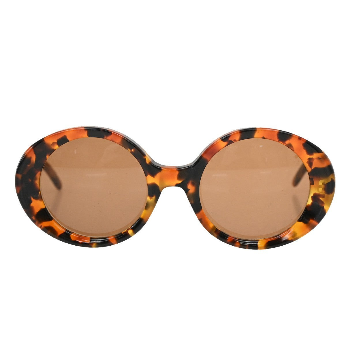 GUCCI Logo Sunglass GG 2410/S D19 Plastic Brown GHW Italy 09RL555