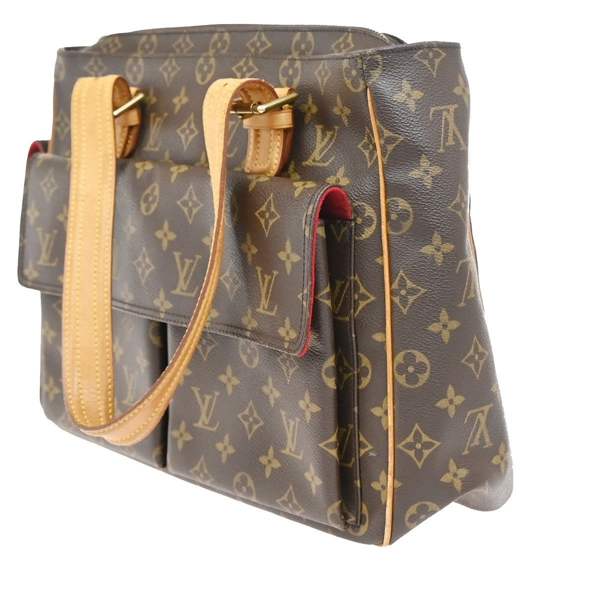 LOUIS VUITTON Multipli Cite Shoulder Bag Monogram Leather Brown M51162 74KC893
