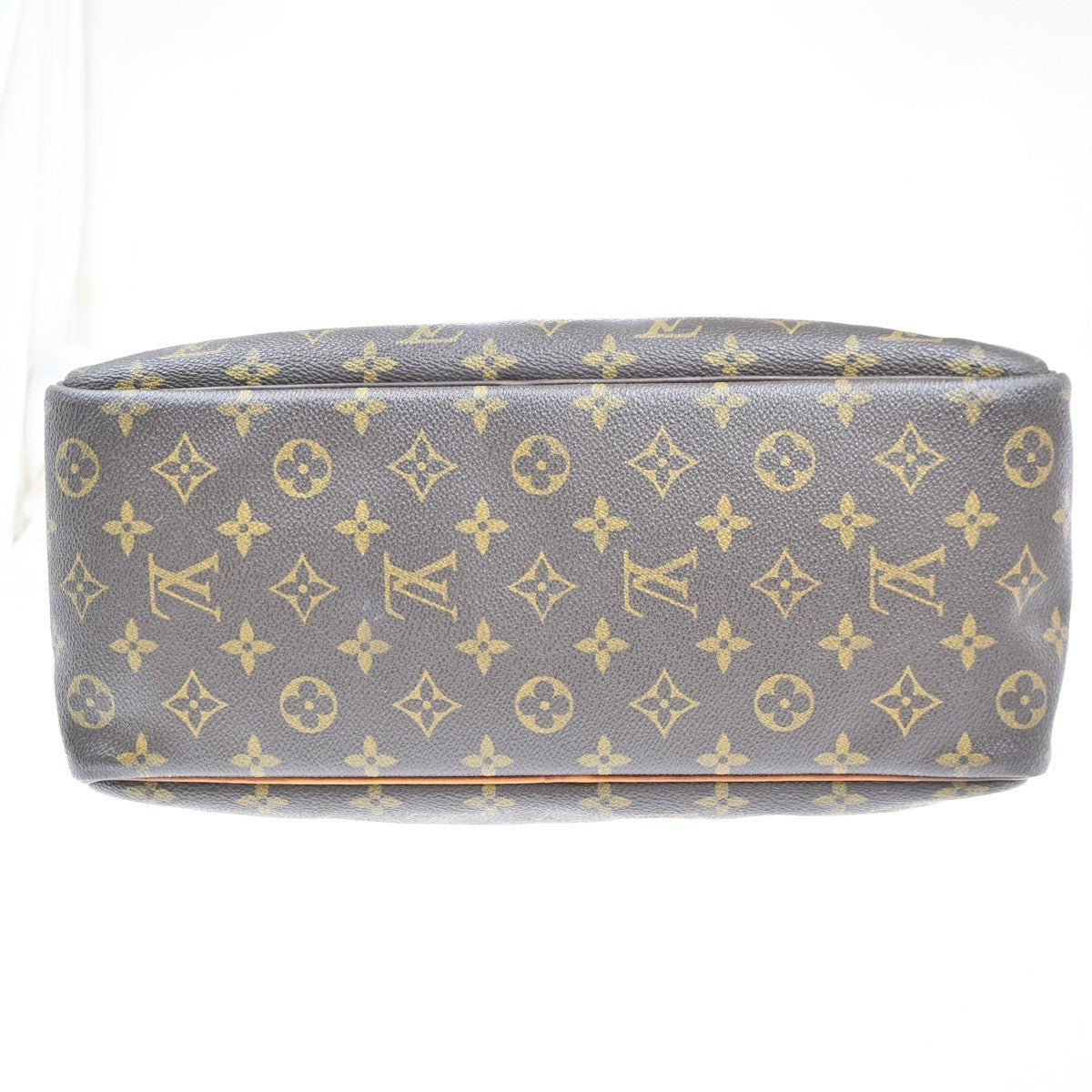 LOUIS VUITTON LV Logo Deauville Hand Bag Monogram Leather Brown M47270 69KC501