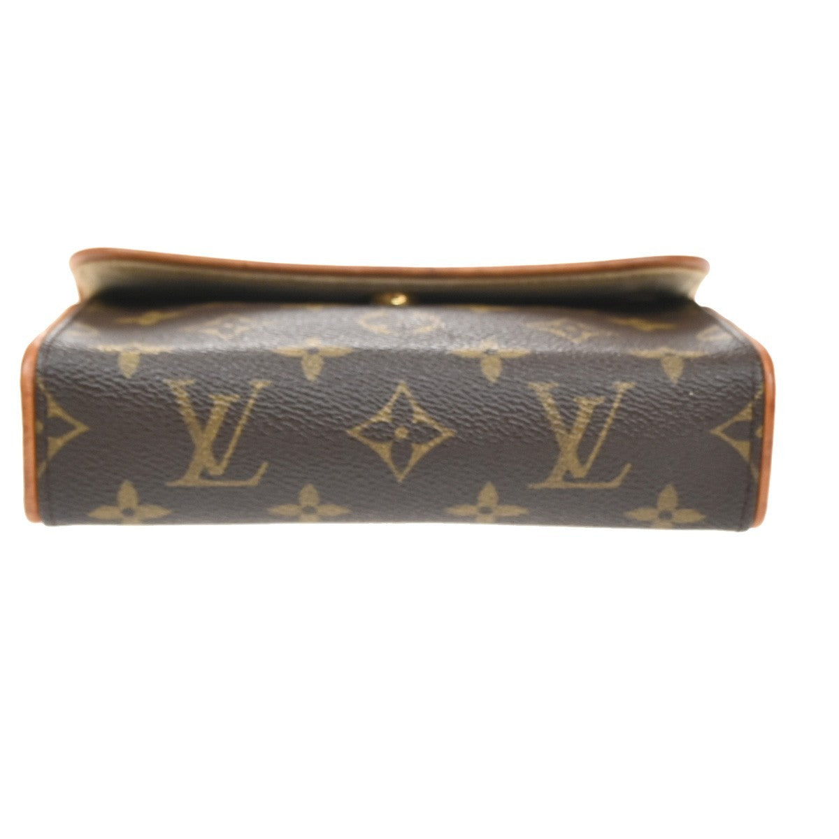 LOUIS VUITTON Pochette Florentine Bum Bag Monogram Leather Brown M51855 65SA091