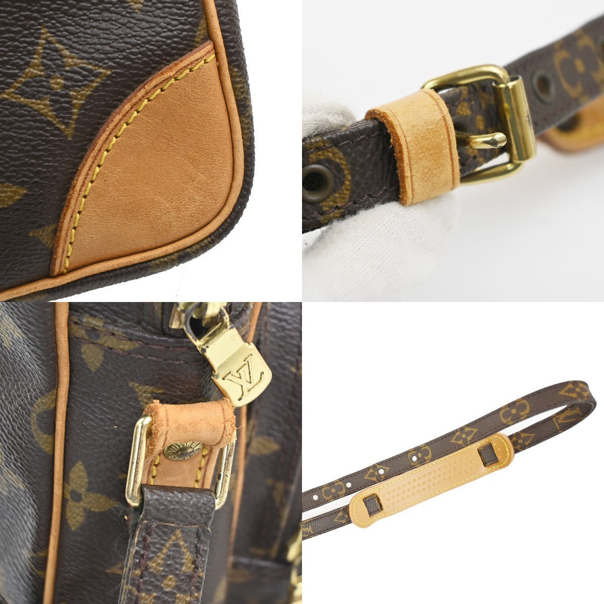 LOUIS VUITTON Amazon Crossbody Shoulder Bag Monogram Leather BN M45236 86YH932