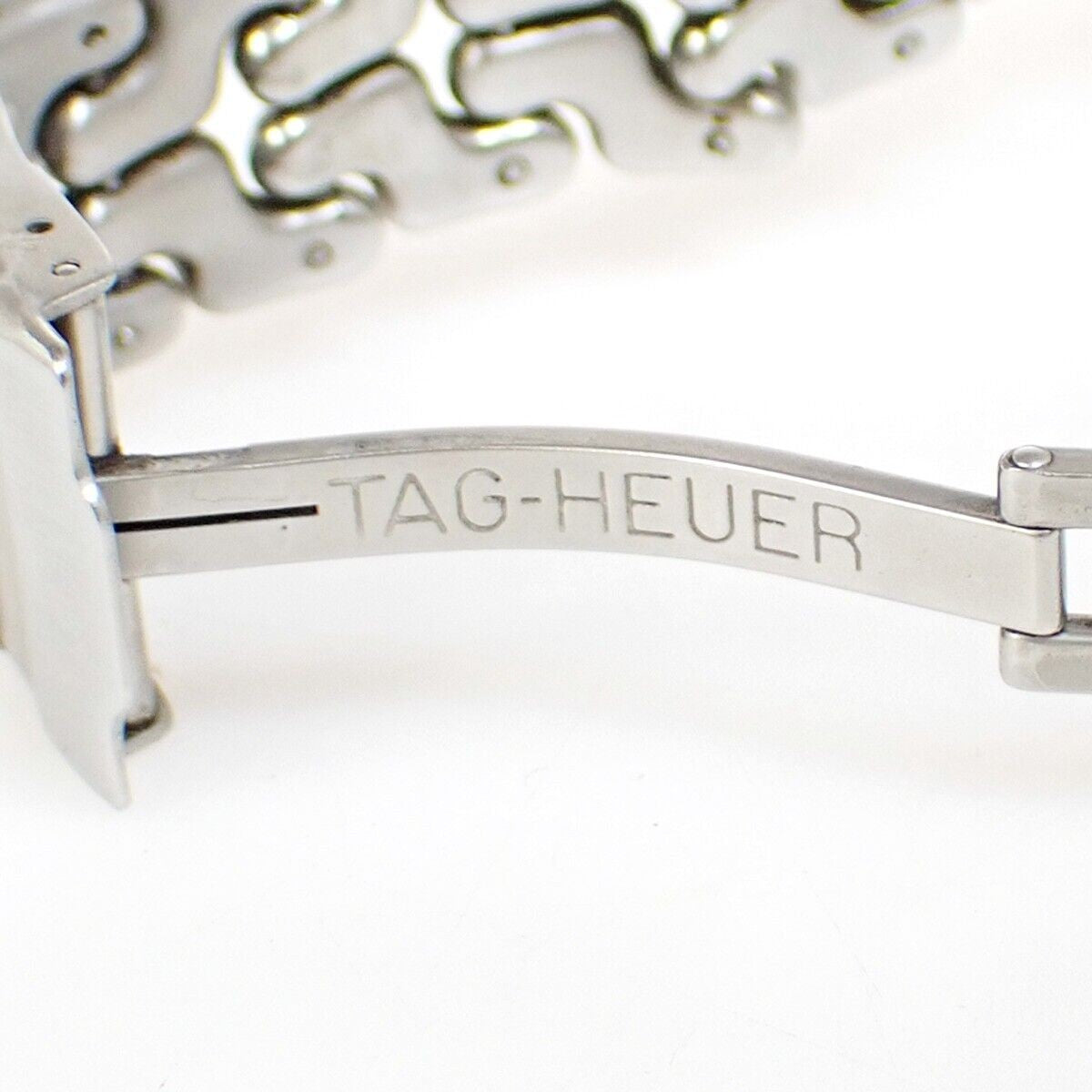 TAG HEUER Logo SEL Wrist watch CG1111-0 Quartz Stainless Steel Silver 71LC518