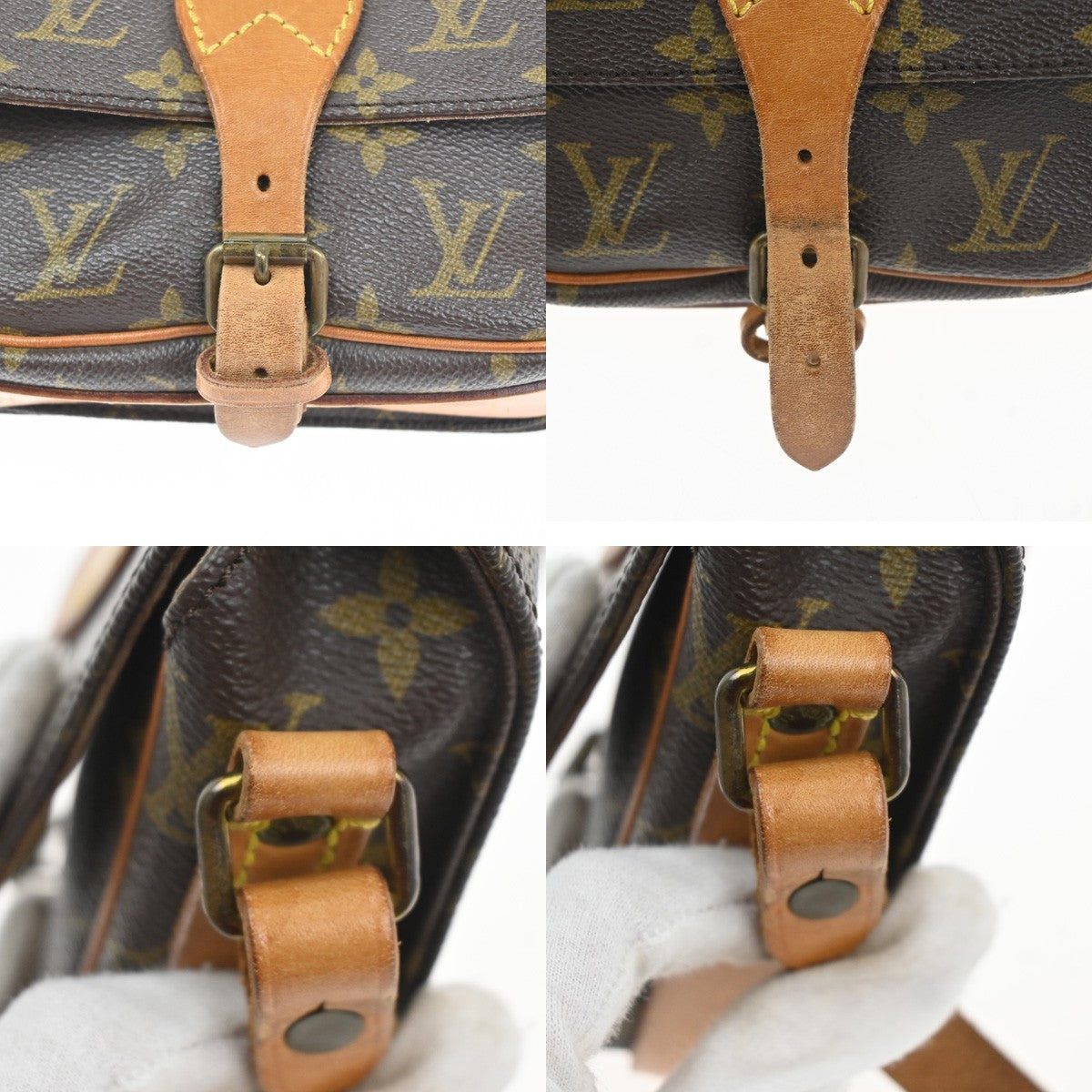 LOUIS VUITTON Mini Cartouchiere Shoulder Bag Monogram Leather BN M51254 34KP588