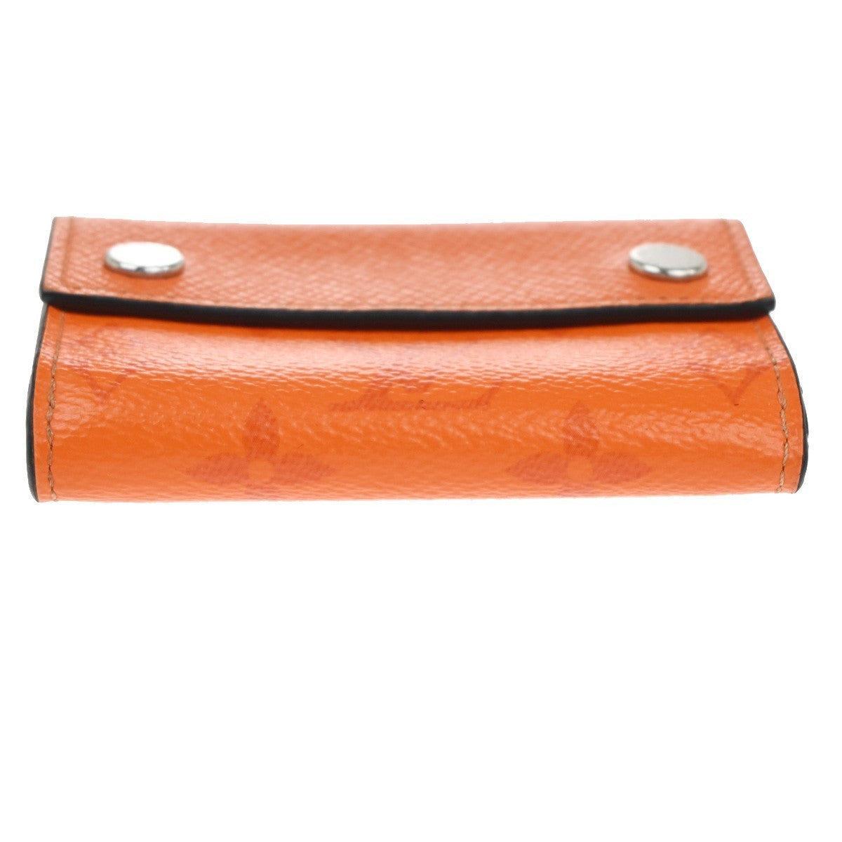 LOUIS VUITTON Wallet Compact Monogram Taiga Rama Leather Orange M69245 31CA642