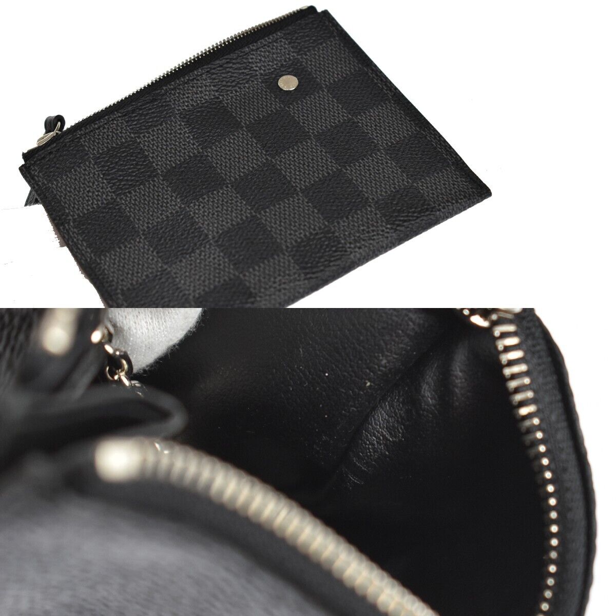 LOUIS VUITTON Portefeuille Compact Bifold Wallet Damier Graphite N63083 76MZ969