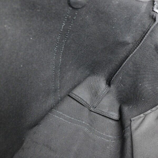 GUCCI GG Pattern Crystal Shoulder Bag Coating Canvas Leather Black 82EC973