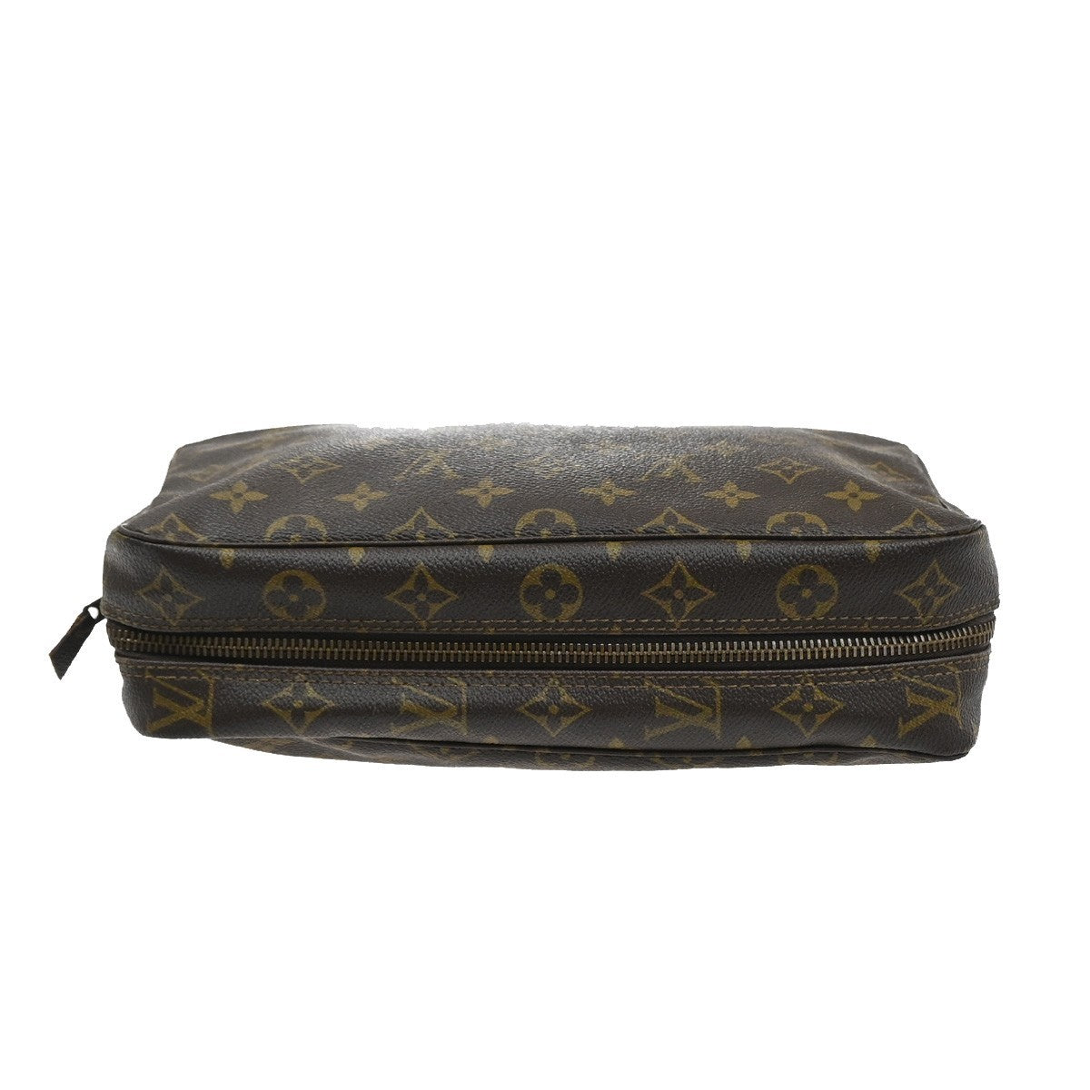 LOUIS VUITTON Trousse Toilette 28 Clutch Hand Bag Monogram Brown M47522 67SA116