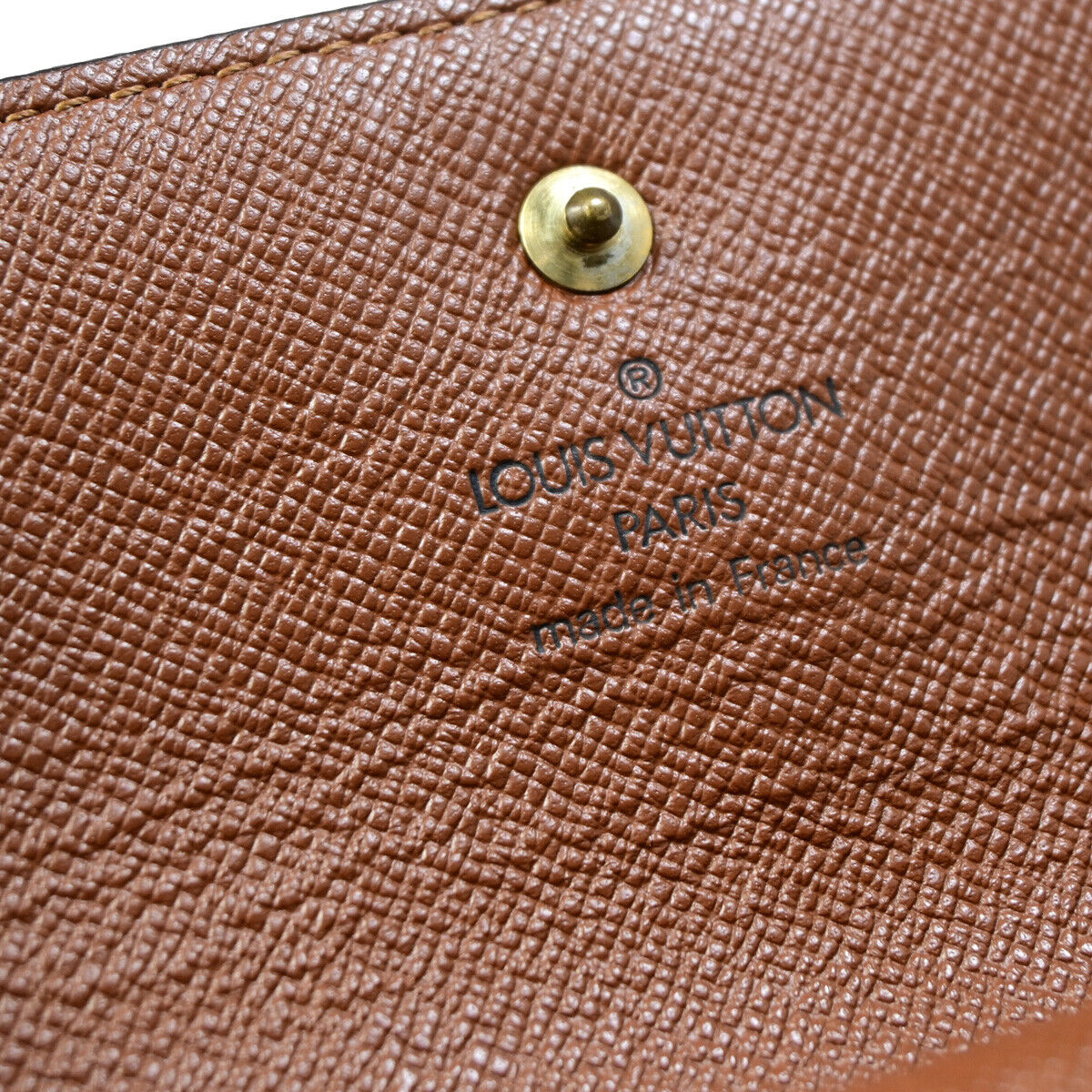 LOUIS VUITTON International Long Trifold Wallet Monogram Leather M61215 67YE596