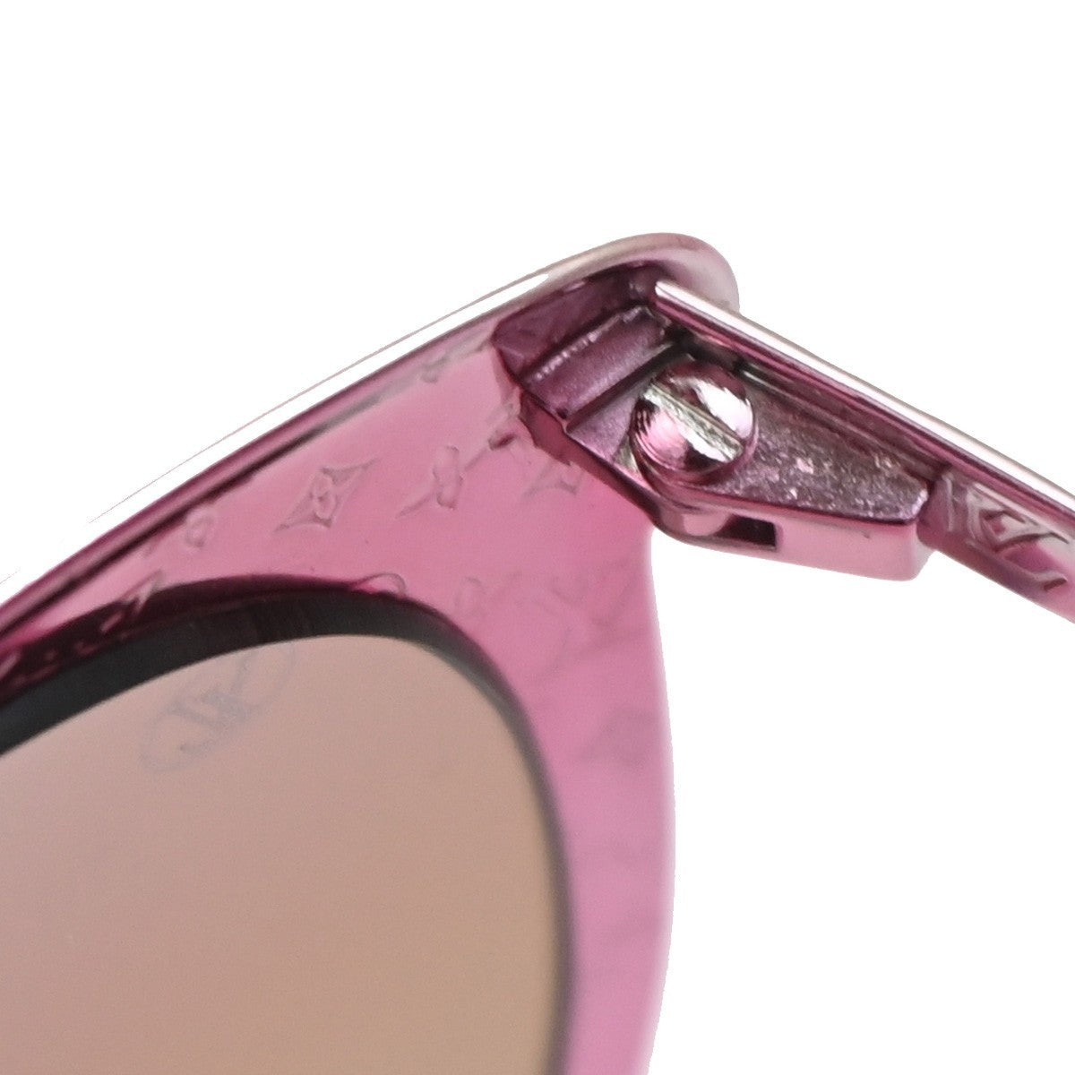 LOUIS VUITTON Monogram Vertigo Sunglasses Plastic Metal Z0965U Multi 30RL210