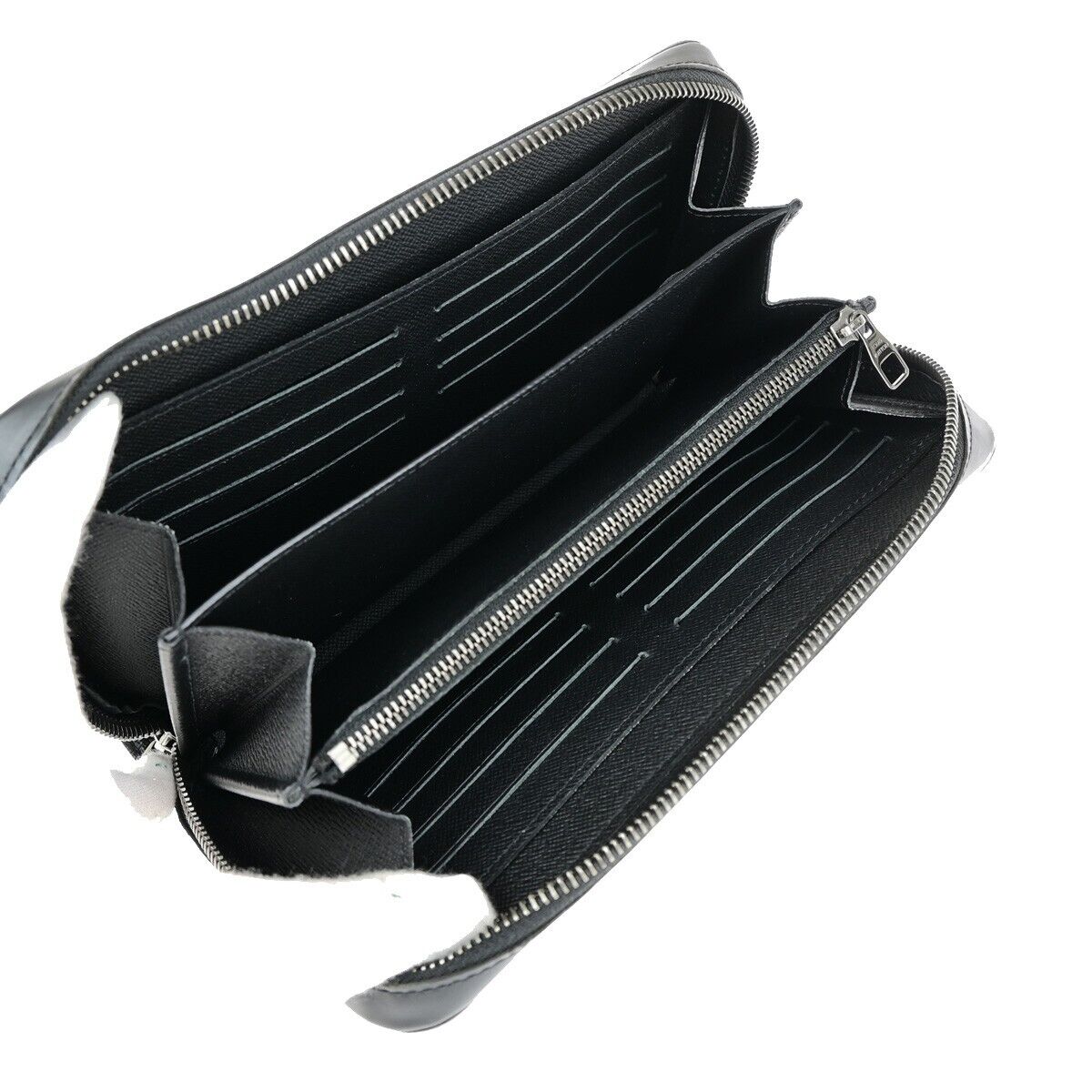 LOUIS VUITTON Zippy XL Long Bifold Wallet Monogram Eclipse BK M61698 96EC529
