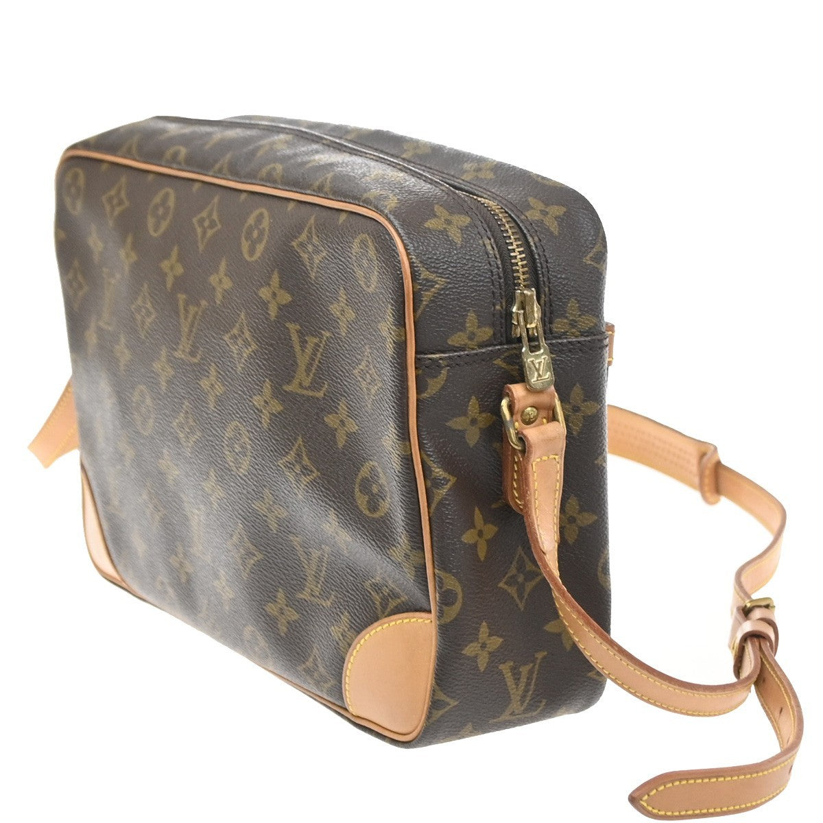 LOUIS VUITTON Trocadero 30 Shoulder Bag Monogram Leather Brown M51272 76SA081