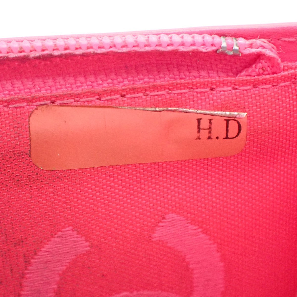 CHANEL CC Logo Cambon Long Bifold Wallet Purse Leather Black Pink Italy 33KC572