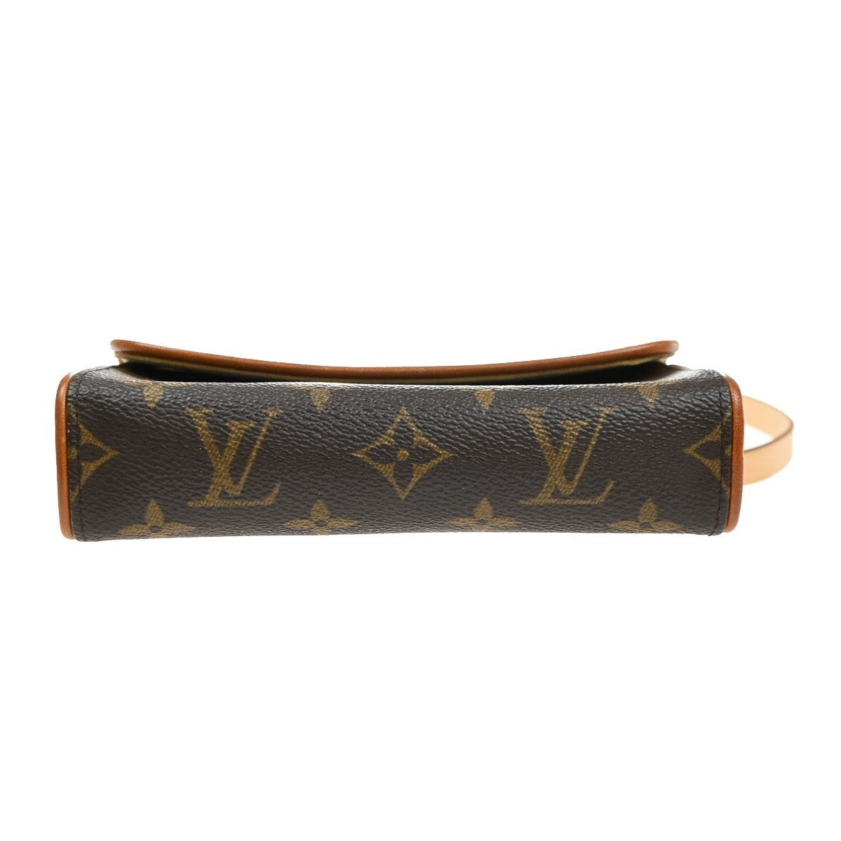 LOUIS VUITTON Pochette Florentine Bum Bag Monogram Leather Brown M51855 85MA630