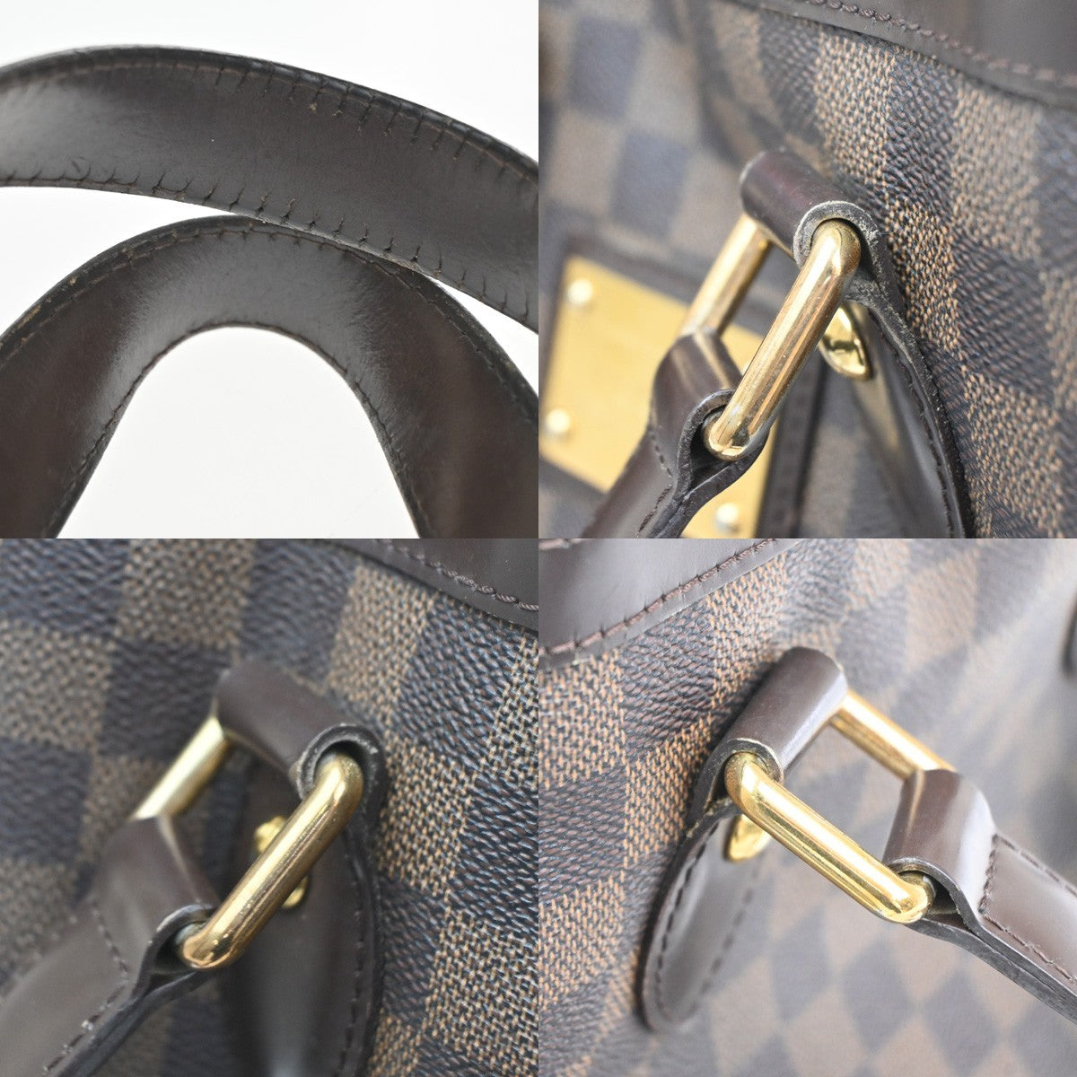 LOUIS VUITTON Hampstead PM Shoulder Bag Damier Ebene Leather BN N51205 79CA887