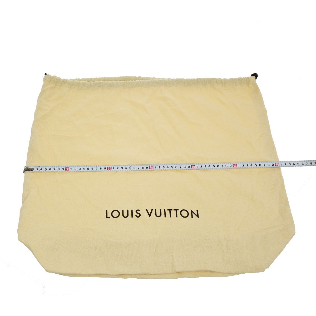 37.Live LOUIS VUITTON 10 Set Dust Bag Drawstring Canvas Cotton BE BN 09KB614