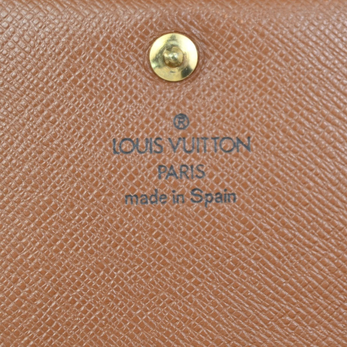 LOUIS VUITTON Porte Monnaie Billets Tresor Wallet Monogram Brown M61730 09ZA134
