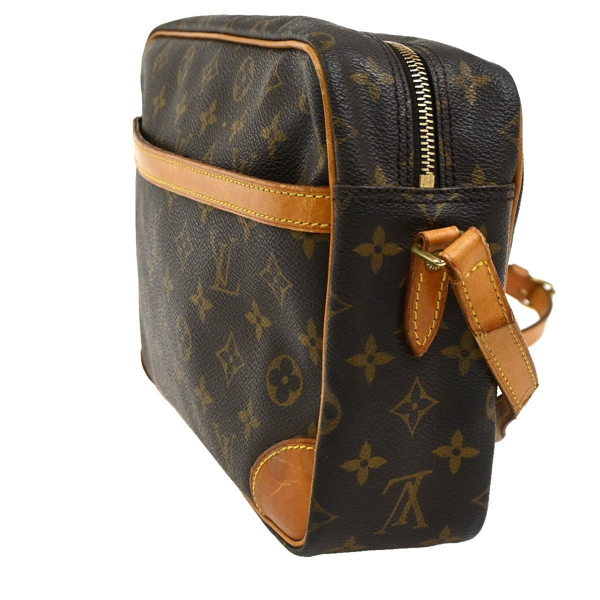LOUIS VUITTON Trocadero 30 Shoulder Bag Monogram Leather Brown M51272 89SA005