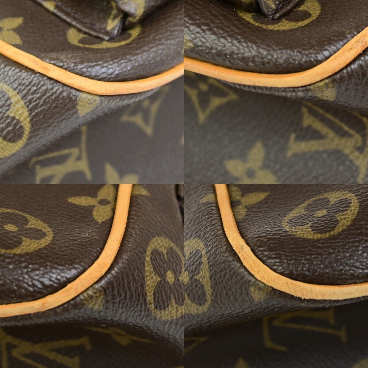 LOUIS VUITTON Multipli Cite Shoulder Bag Monogram Leather Brown M51162 75FB257