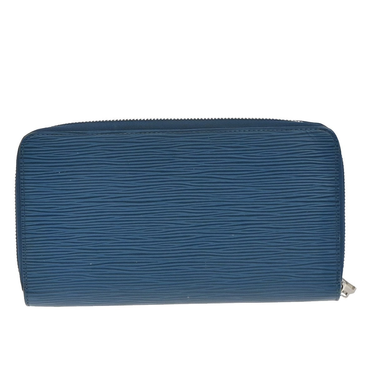 LOUIS VUITTON LV Zippy Organizer Long Wallet Epi Leather Blue SHW M60619 35KB376