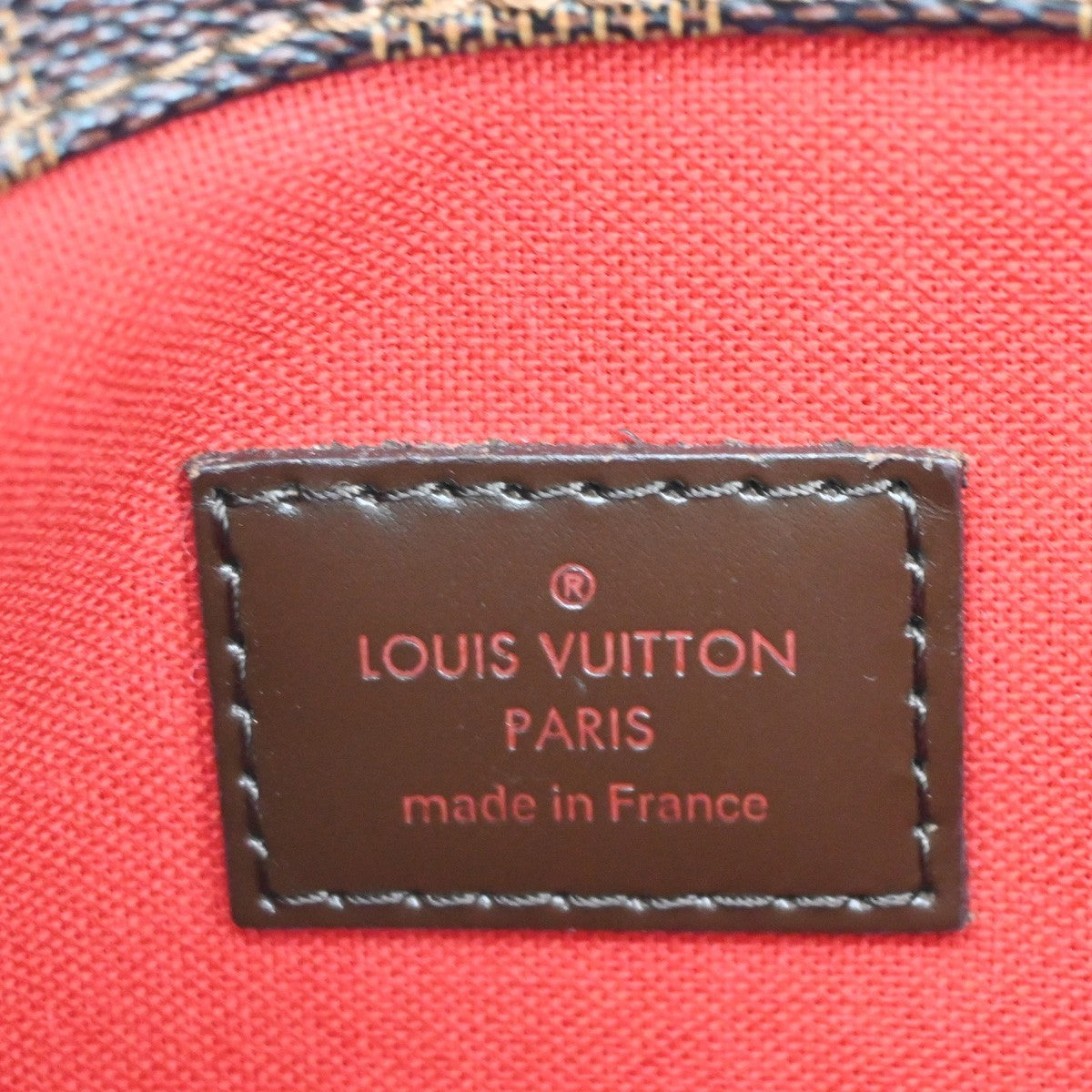 LOUIS VUITTON Bloomsbury PM Shoulder Bag Damier Leather Brown N42251 608CA322