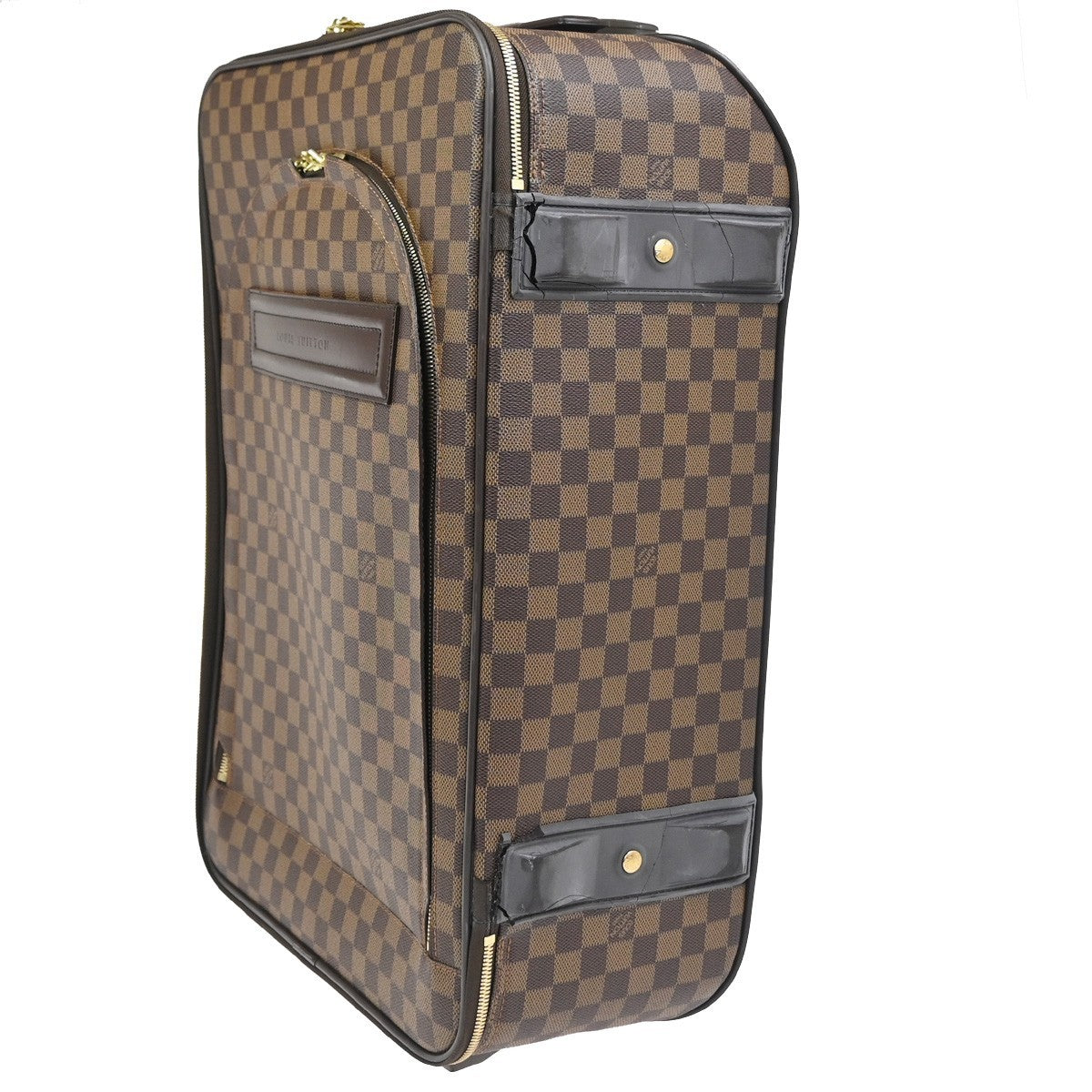 LOUIS VUITTON Pegase 55 Suitcase Carry on Bag Damier Ebene Brown N23294 84ZA357