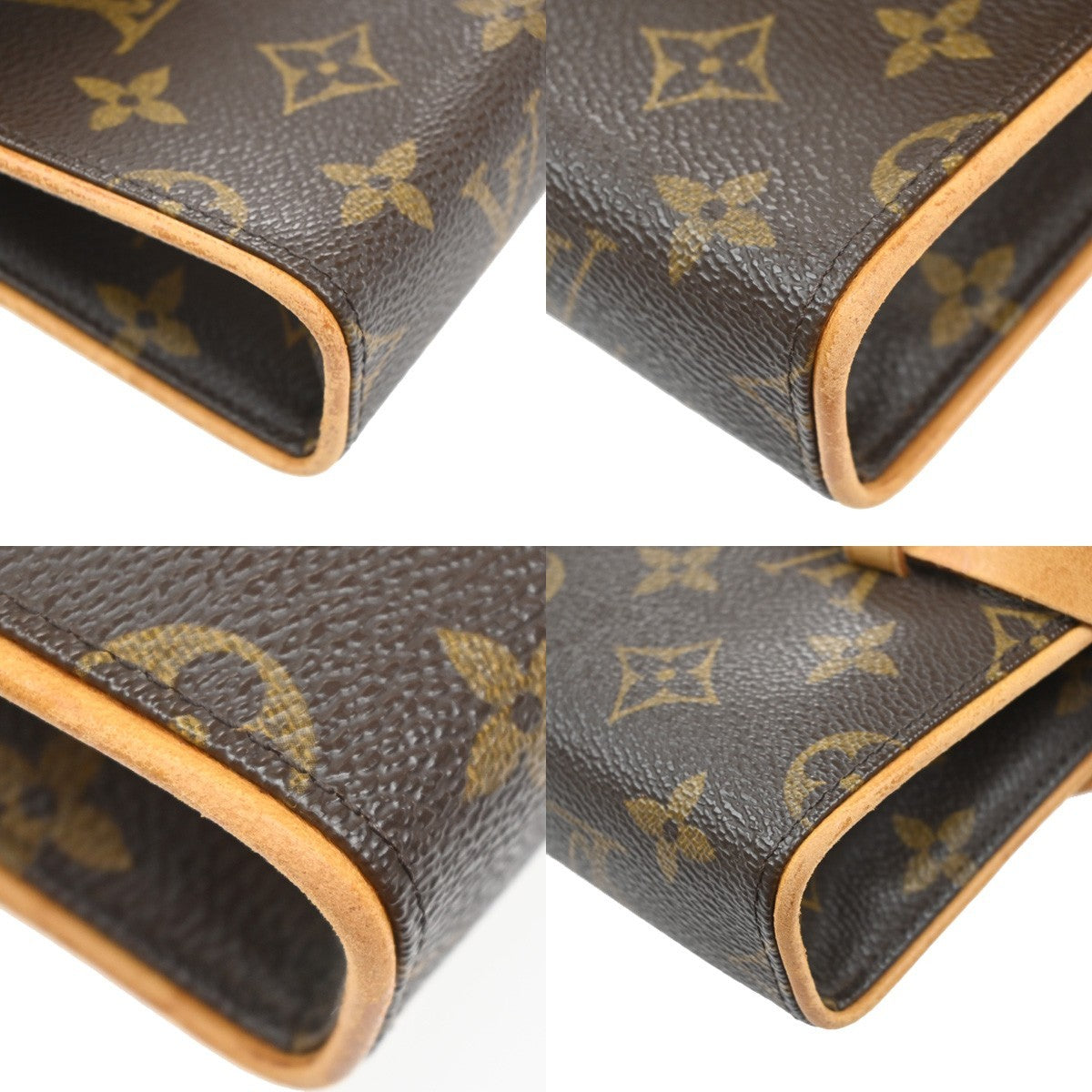 LOUIS VUITTON Pochette Florentine Bum Bag XS Monogram Brown M51855 88PA038