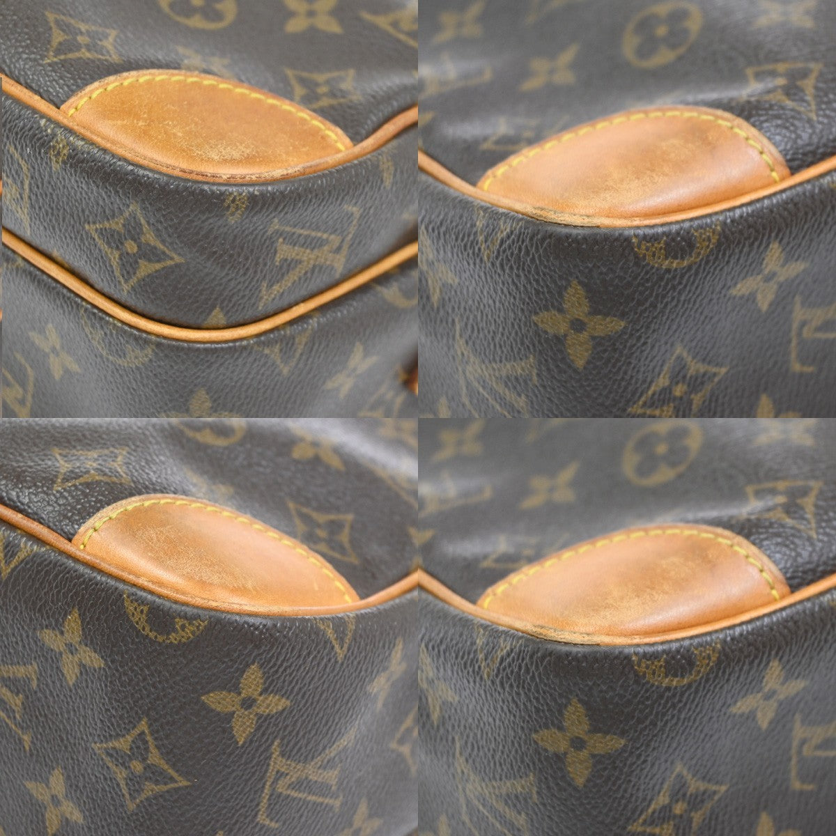 LOUIS VUITTON Nile Crossbody Shoulder Bag Monogram Leather Brown M45244 62CA813