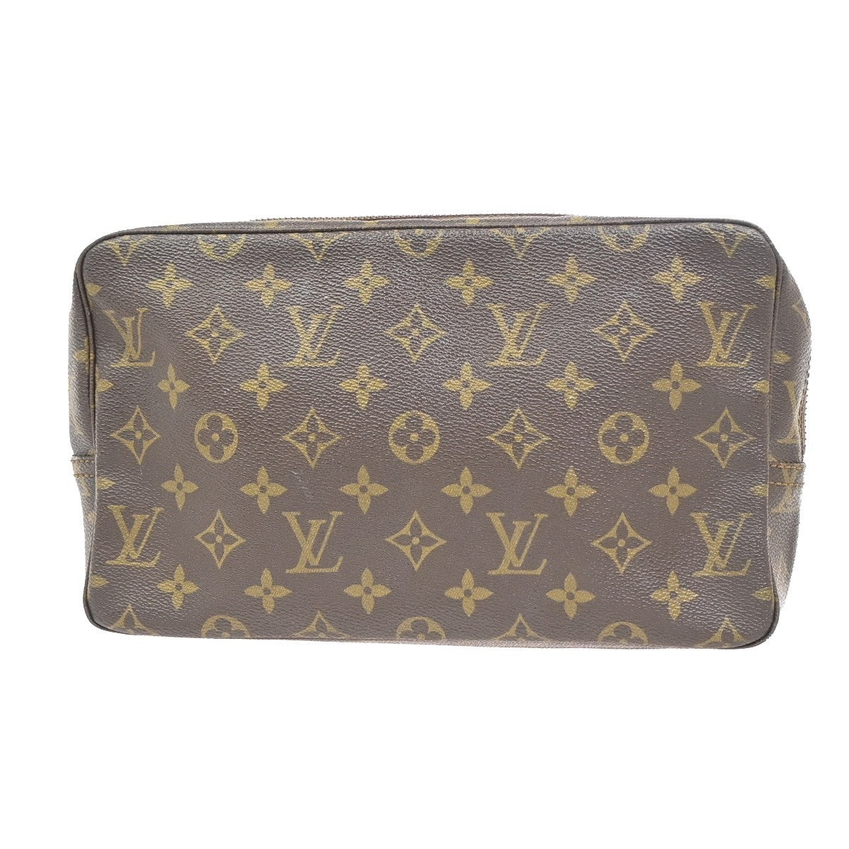 LOUIS VUITTON Trousse Toilette 28 Clutch Hand Bag Monogram Brown M47522 04MA282