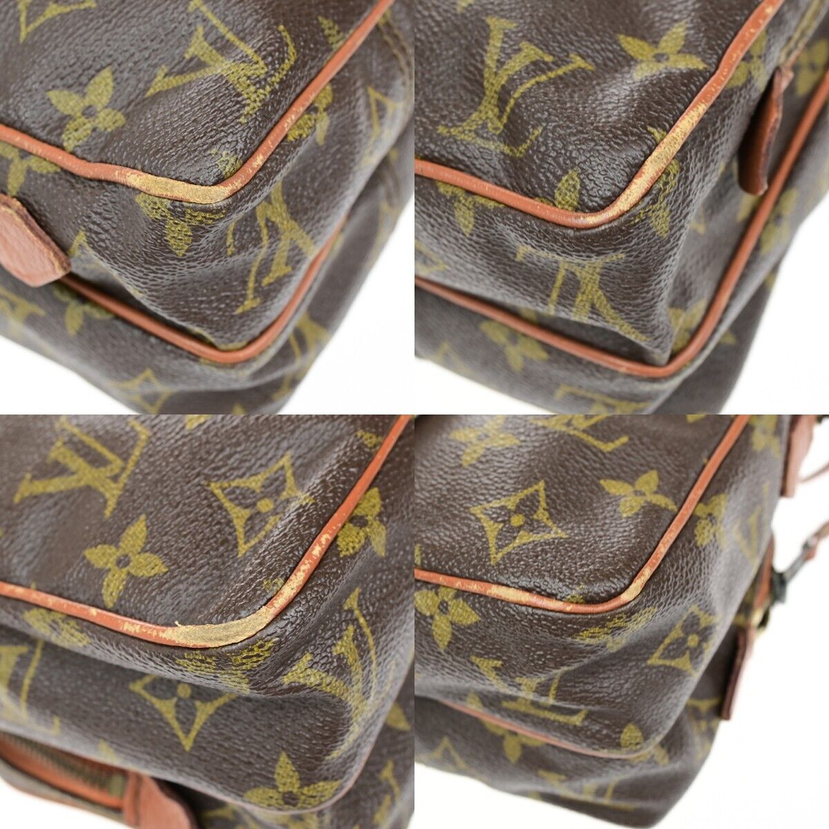 LOUIS VUITTON Mini Amazon Shoulder Bag Monogram Leather Brown M45238 02GA179