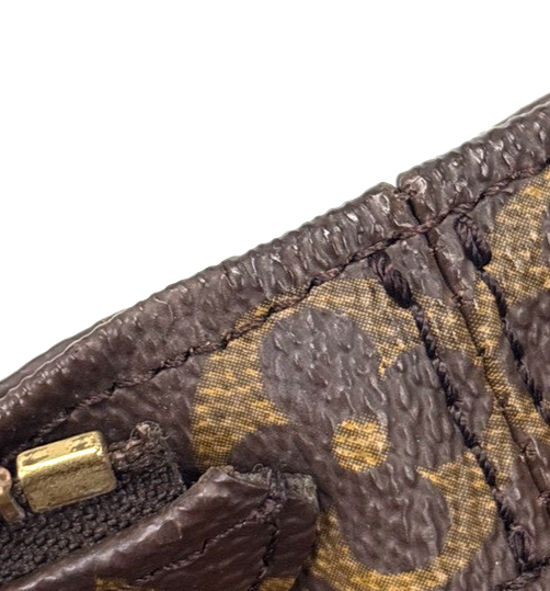 LOUIS VUITTON Cabas Piano Shoulder Bag Monogram Leather Brown M51148 20KC816