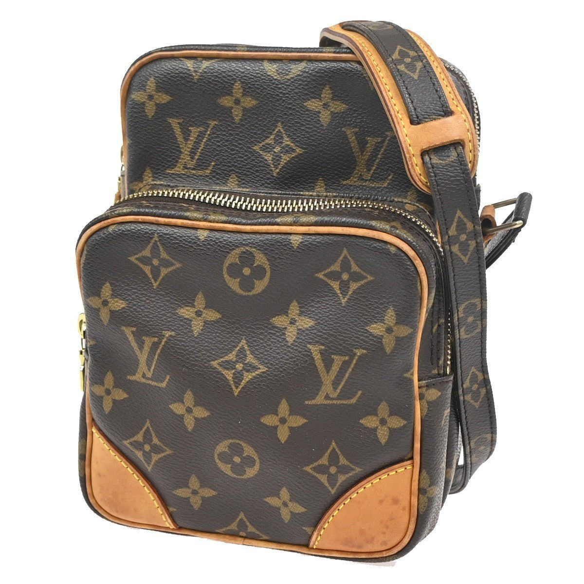 LOUIS VUITTON Amazon Crossbody Shoulder Bag Monogram Leather BN M45236 82KC762