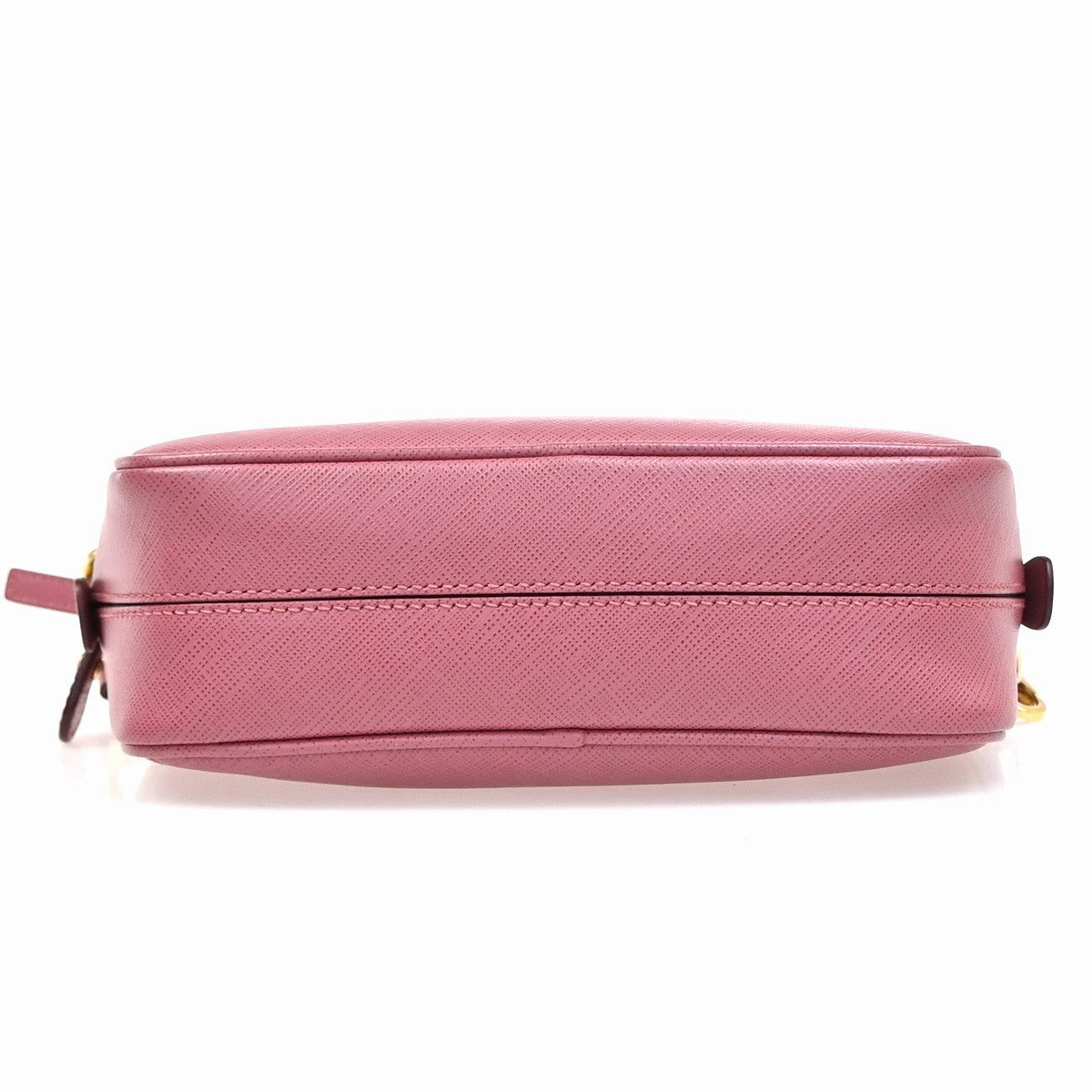 SALVATORE FERRAGAMO Logo Gancini Mini Shoulder Bag Leather Pink GHW 31EG216