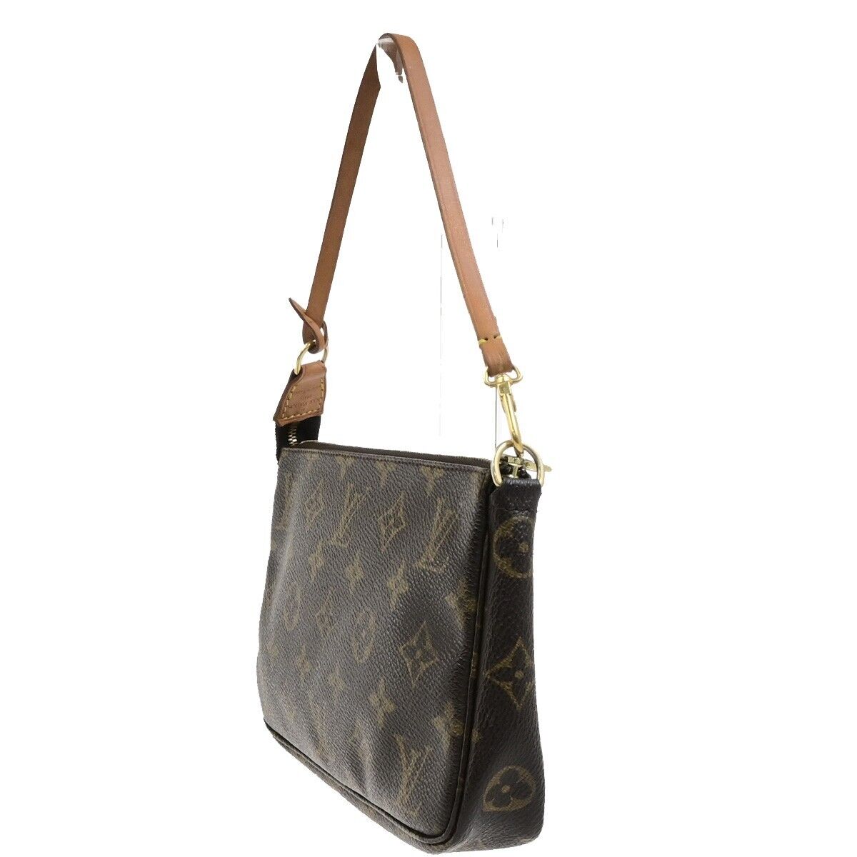 LOUIS VUITTON Pochette Accessoires Hand Bag Monogram Leather BN M51980 18KA532