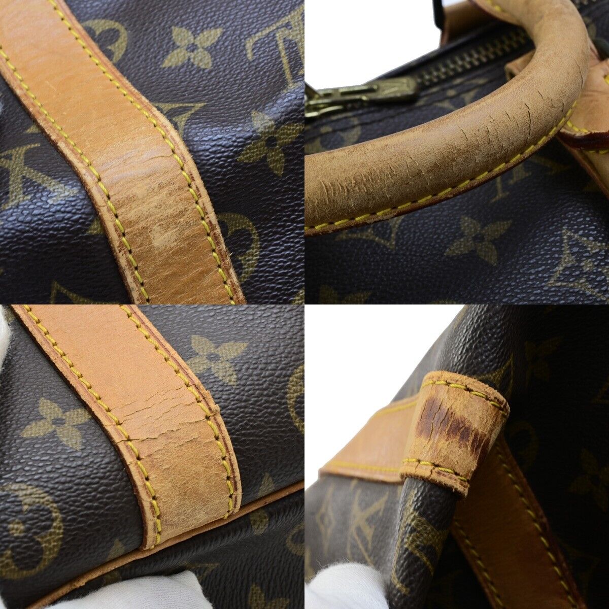 LOUIS VUITTON Keepall Bandouliere 50 2Way Hand Bag Monogram BN M41416 73ED310