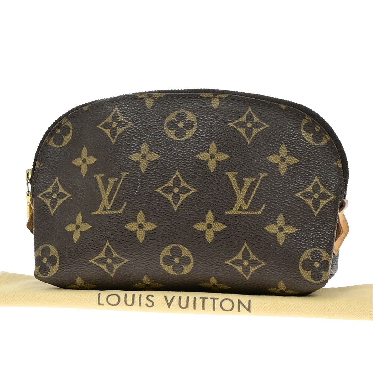 LOUIS VUITTON Pochette Cosmetic Pouch Bag Monogram Leather BN M47515 04ED965