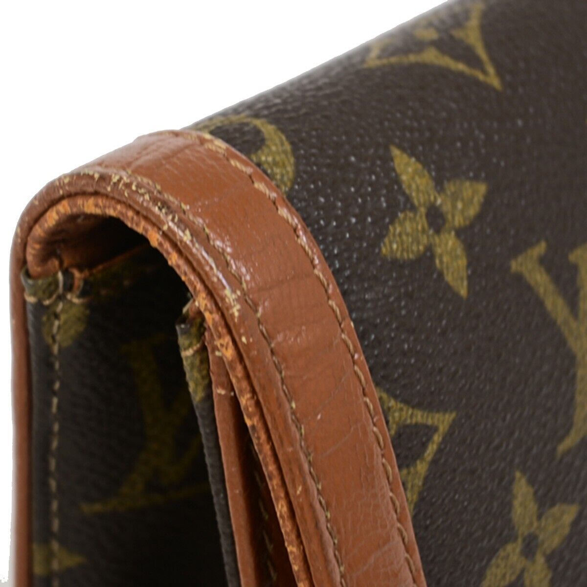 LOUIS VUITTON Pochette Dam PM Clutch Hand Bag Monogram Leather BN M51812 09EC595