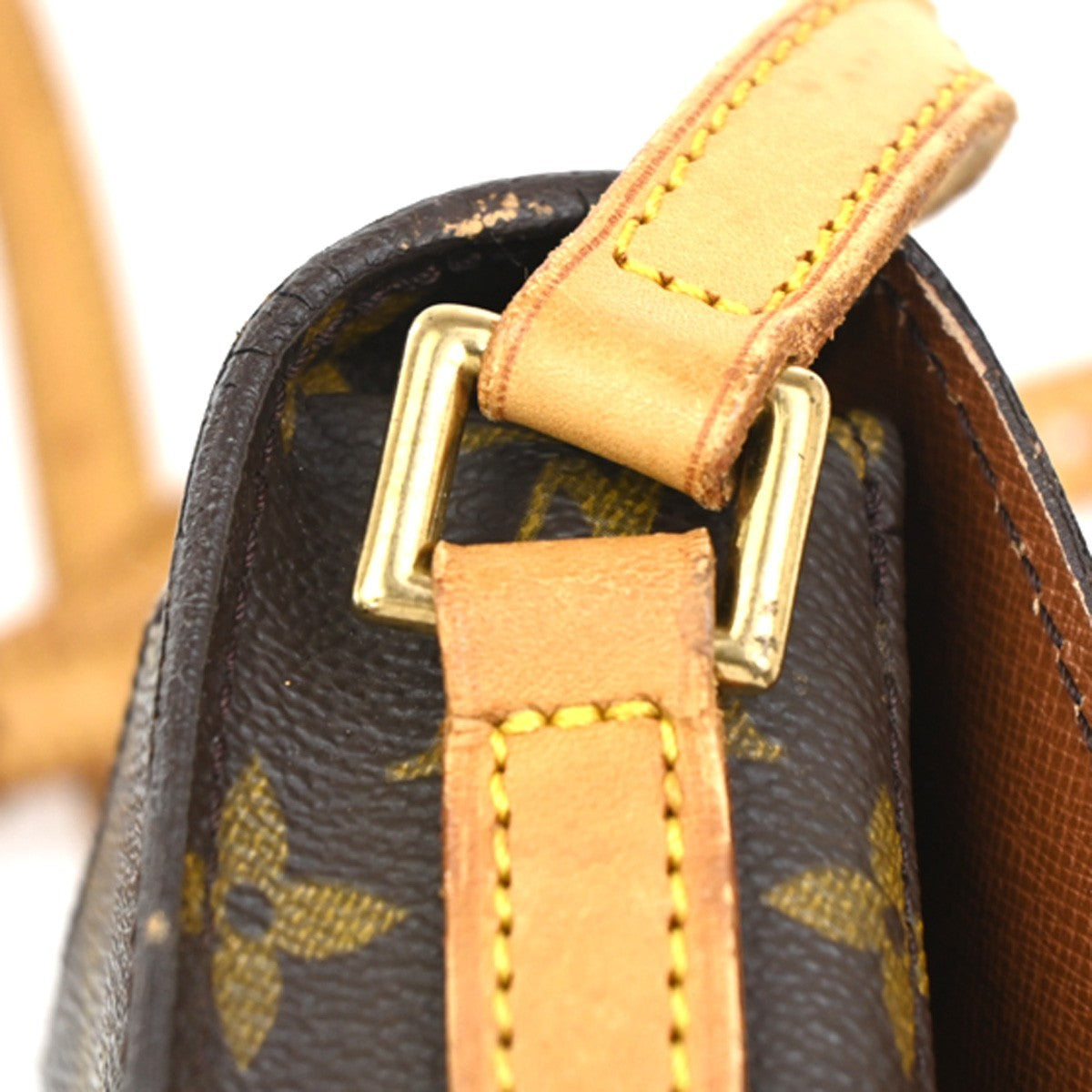 LOUIS VUITTON Mini Saint Cloud Shoulder Bag Monogram Leather BN M51244 39KC190