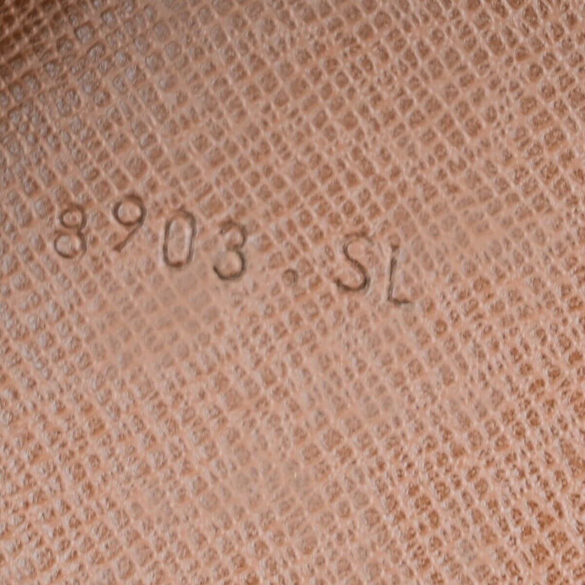 LOUIS VUITTON Logo Danube MM Shoulder Bag Monogram Leather Brown M45264 34ED018