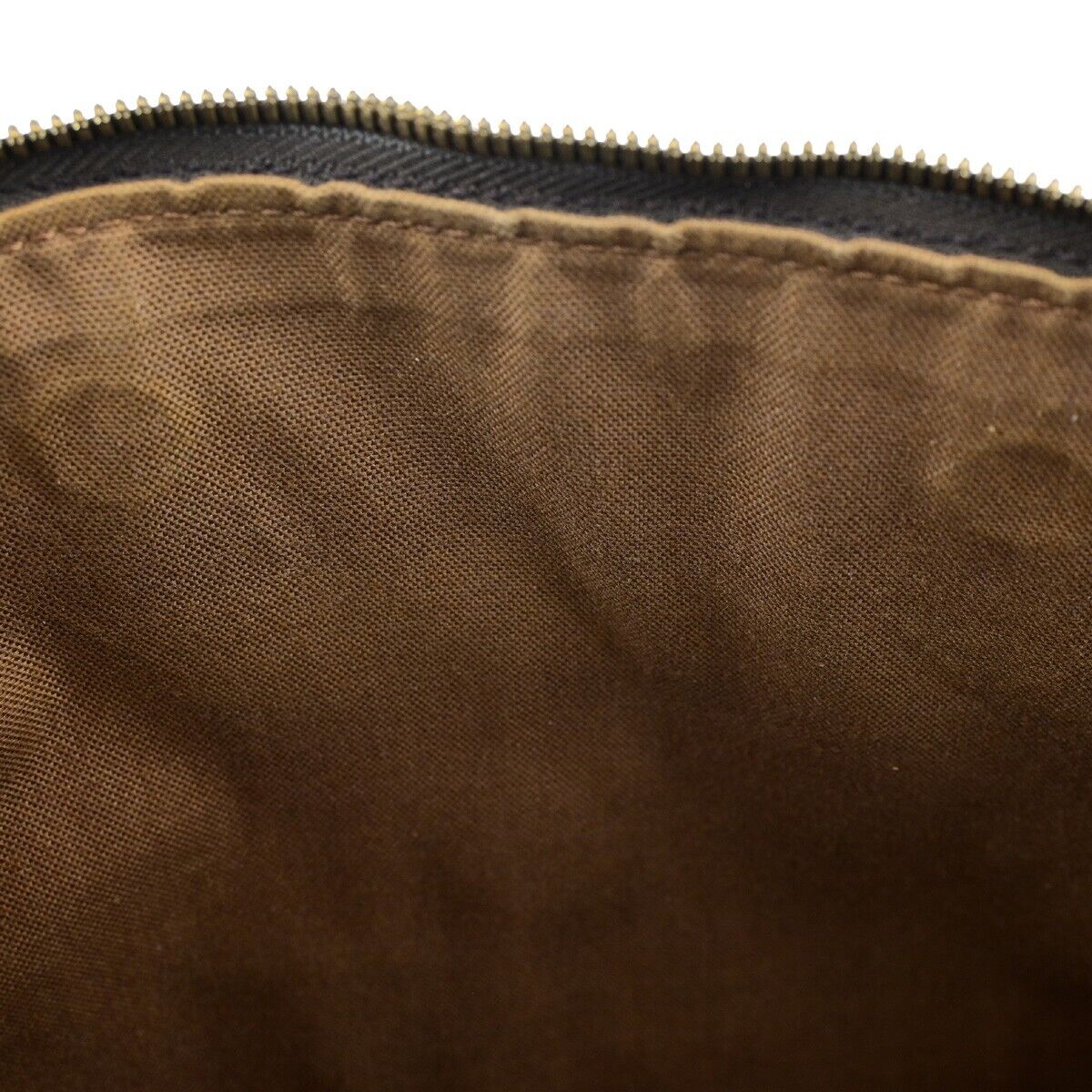 LOUIS VUITTON LV Logo Alma Hand Bag Monogram Leather Brown U.S.A. M51130 69SJ593