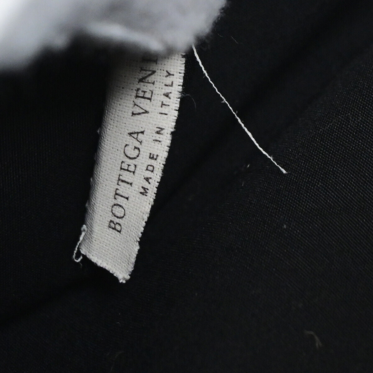 BOTTEGA VENETA Logo Intrecciato Travel Hand Bag PVC Canvas Leather Black 67YG558