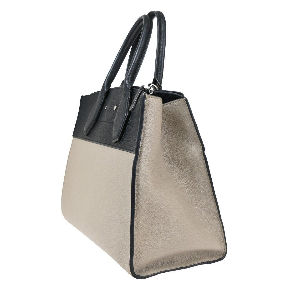 LOUIS VUITTON City Steamer MM 2Way Hand Bag Taurillon Leather BE M54314 636RJ781