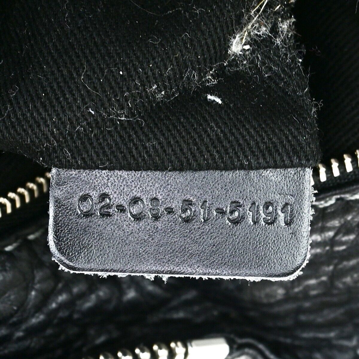 CHLOE Logo Paddington Shoulder Hand Bag Leather Black GHW Italy 38RK781
